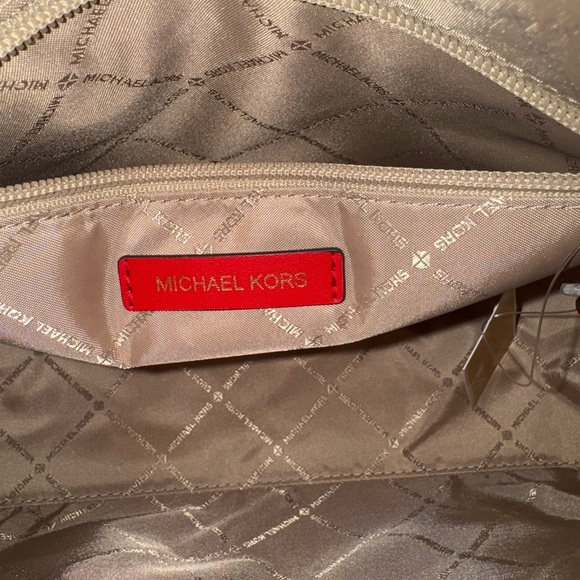 Michael Kors Red Leather Handbag - Picture 11 of 11